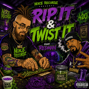 Caspa Clark feat. Redman: Rip it & Twist it official release artwork