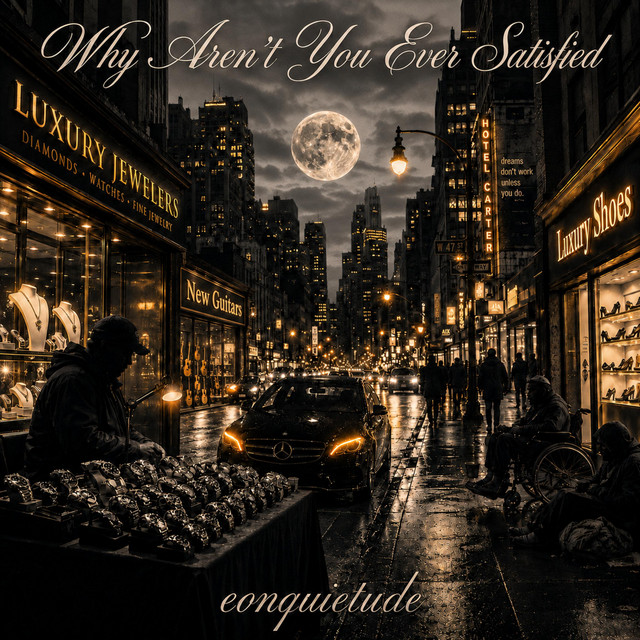 EONQUIETUDE (EQ): Why Aren’t You Ever Satisfied (Remastered) official release artwork