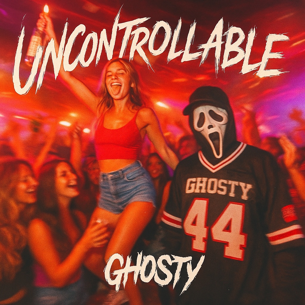 Ghosty: Uncontrollable official release artwork