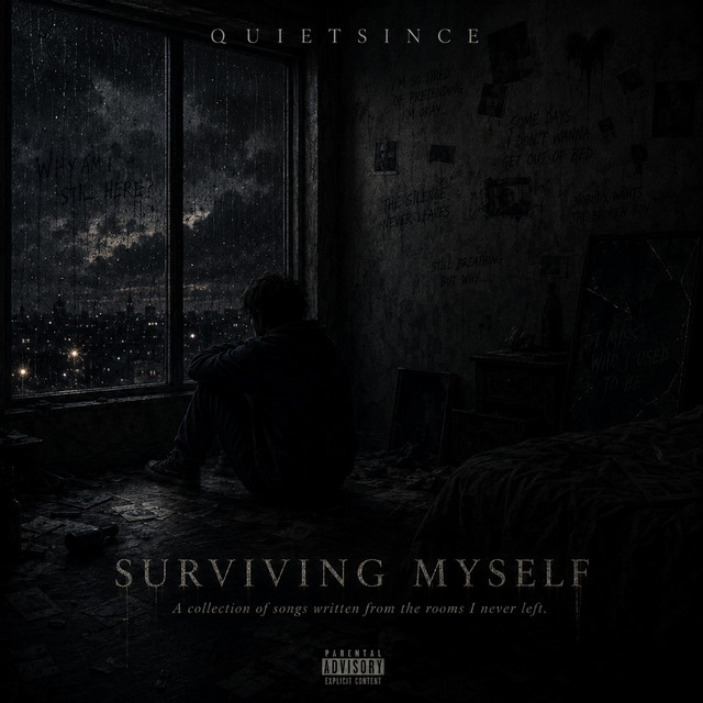 QUIETSINCE: The Weight Of Empty Rooms official release artwork